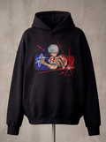 Gojo azul y rojo