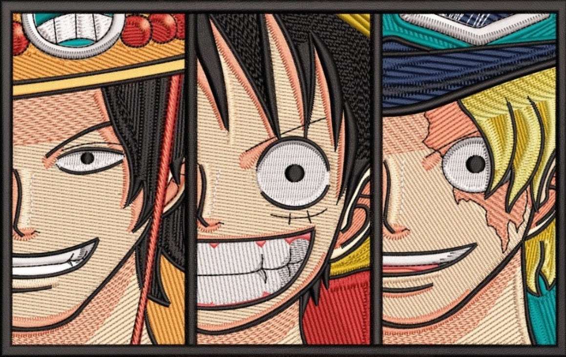 Luffy Ace y Sabo